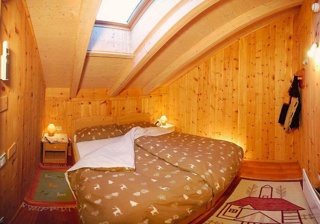 Aparthotel Camping Catinaccio Rosengarten à Pozza di Fassa Chambre photo